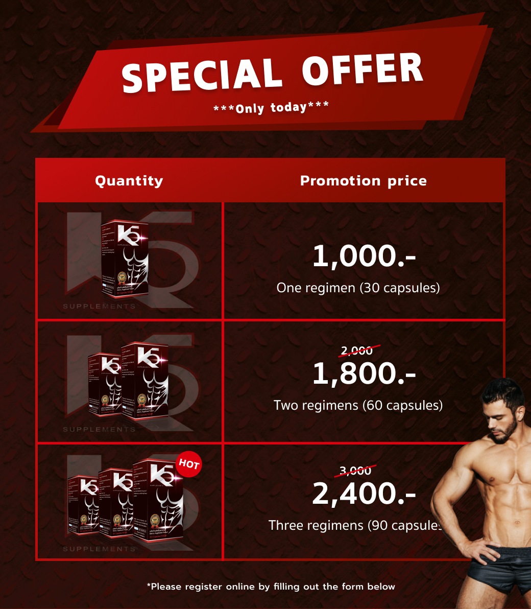 K5 Promotion price
